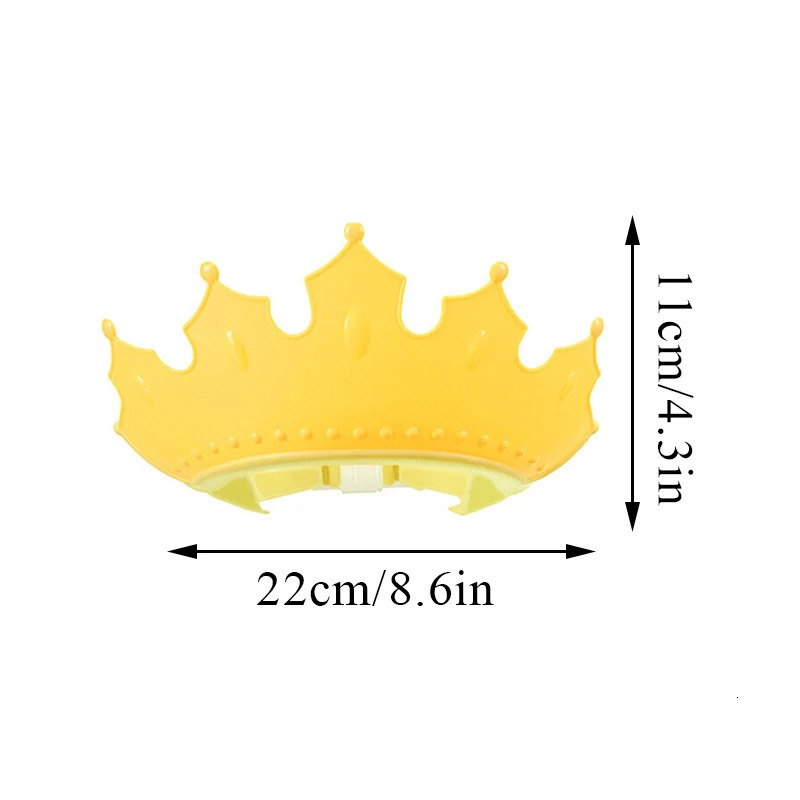 Shower Caps Baby Shower Soft Cap Adjustable Hair Wash Hat For Kids Ear Protection Safe Children Shampoo Bathing Shower Protect Head Cover 231024