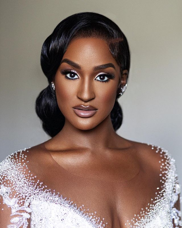 2023 Oct Arabic Aso Ebi Plus Size Ball Gown Luxurious Wedding Dress Lace Beaded Tulle Bridal Gowns Dresses ZJ266