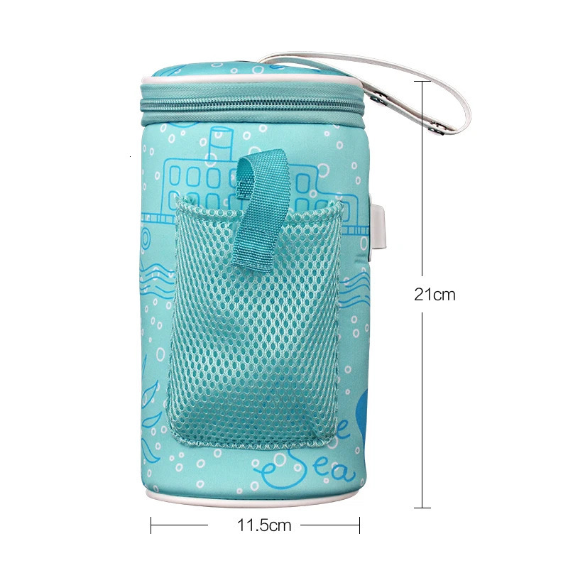 Bottle Warmers Sterilizers# milk usb baby bottle warmer car heater food feeding heat insulated thermal insulation bag stroller accessories bags 231024