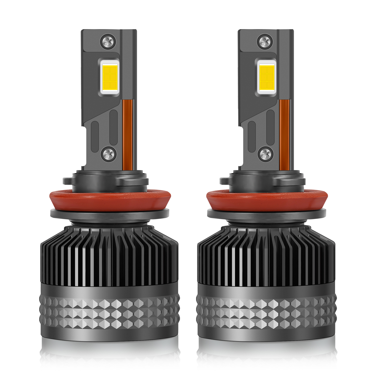 2PCS LED H4 Car Headlight Bulbs H1 H7 H8 H9 H11 Headlamps Kit 9005 HB3 9006 HB4 Auto Driving Running Led Lamp 75000K 200W 32V