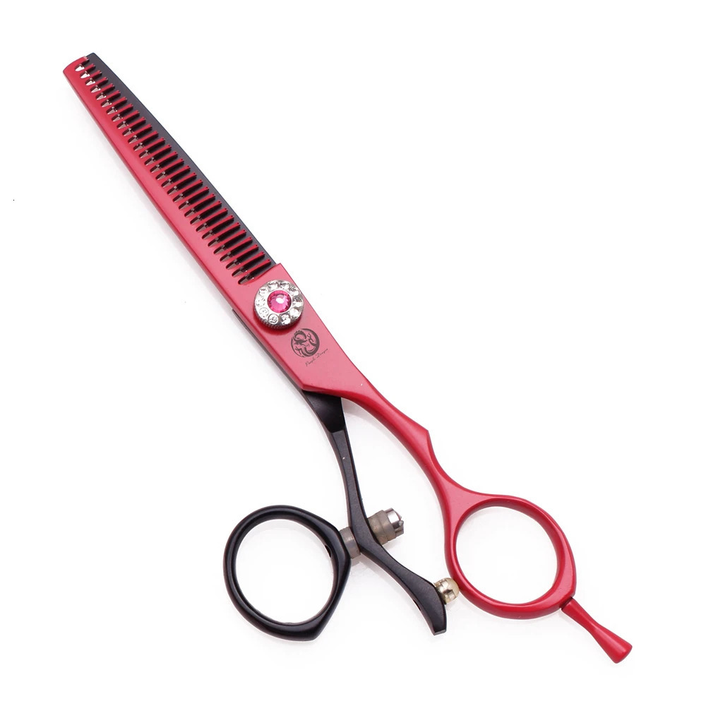 Scissors Shears Professional Hairdressing Scissors 5.5" 6" Purple Dragon JP 440C Swivel Thumb Hair Cutting Scissors Barber Thinning Shears Z