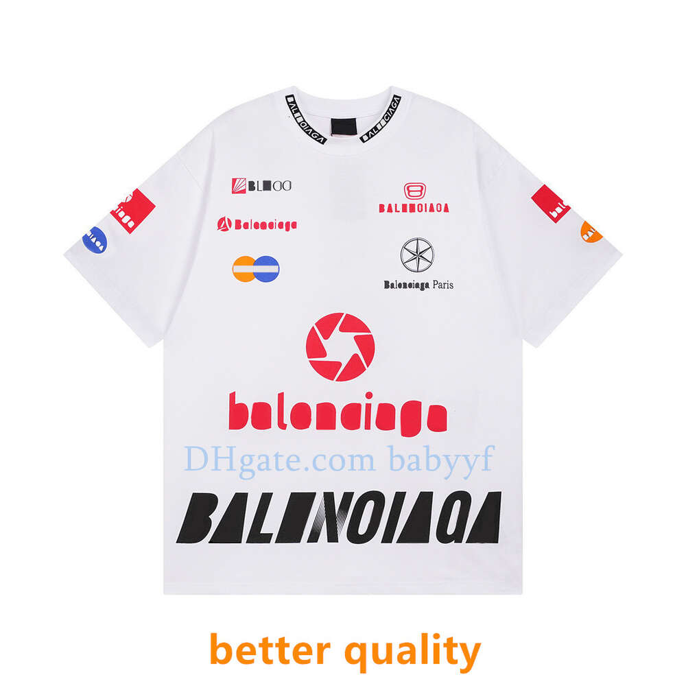 Mens Designer T shirts Top level version Hooded Fashion Front and rear printed patterns pullover tshirts Women Tees Unisex Plus size Popular styl