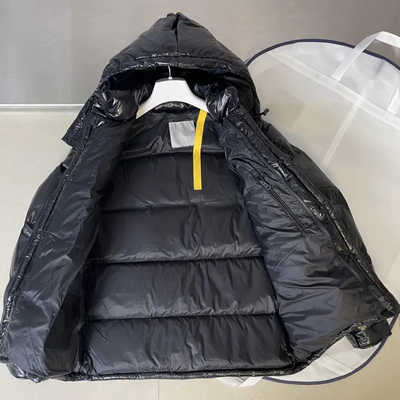 Men's Down Parkas Autumn and winter Men and women hooded Down jacket Y2K Casual jacket Letter Solid color warm fashion single-breasted coat 23102
