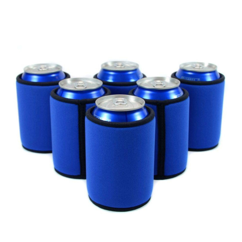 330ML Beer Cola Drink Can Holders Bag Ice Sleeves Freezer Holders Koozies Supplies 10 Color
