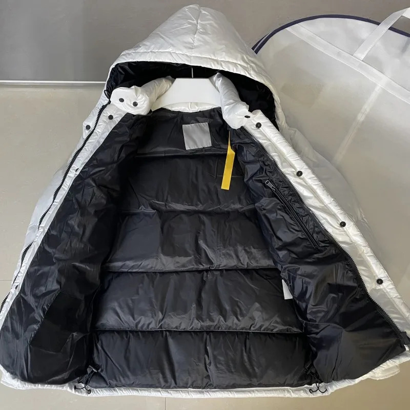 Men's Down Parkas Autumn and winter Men and women hooded Down jacket Y2K Casual jacket Letter Solid color warm fashion single-breasted coat 23102