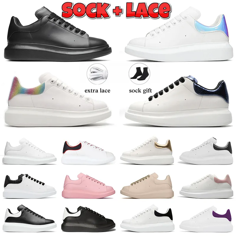 Top Quality designer shoes running shoes Black Pearlscent Black Leather Triple Black White Suede Dream Beige Silver Glitter mens trainers des chaussures dghate