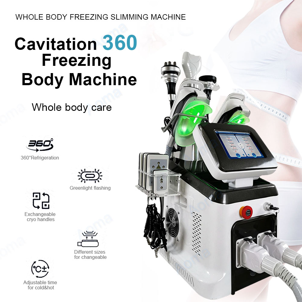 7 in 1 Lipo Cryo Body Cooling Slim Freeze Fat Weight Loss Cryolipolysis Machine