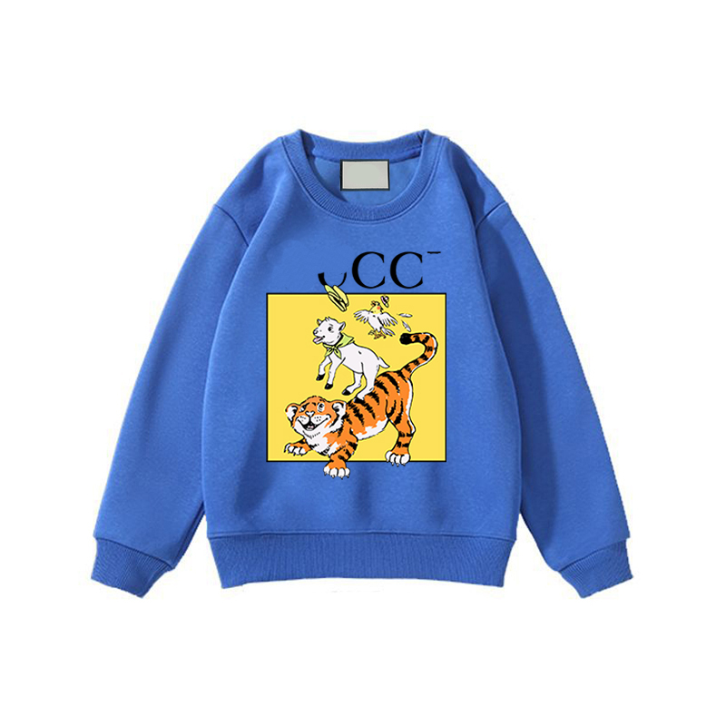 Kid Cotton Hoodie Kids Designer Boys Sweatshirt G Girl Sweatshirts Tiger Printed Clothes Children Clothing Boy Hoodies Outwear CYD231