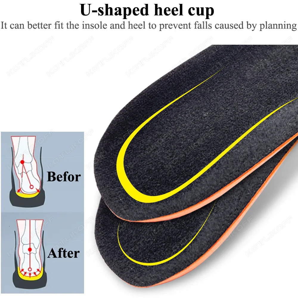 Shoe Parts Accessories Sports Heel Pad Insoles Pain Relief For Plantar Fasciitis Cushion Foot Massager Care Half Insole Soft Sole Running 231025