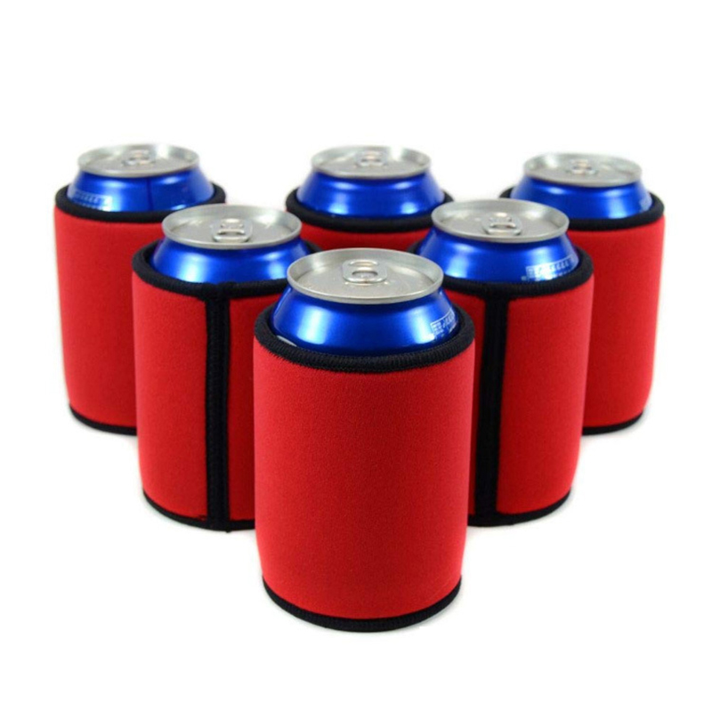 330ML Beer Cola Drink Can Holders Bag Ice Sleeves Freezer Holders Koozies Supplies 10 Color