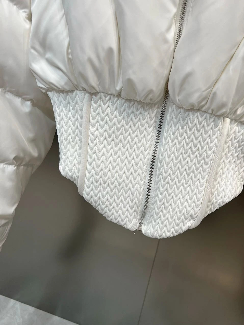 Women s Down Parkas PREPOMP 2023 Winter Collection Long Sleeve Zipper Stand Collar Slim Waist Short Jacket Women Cotton Coat GM099 231025