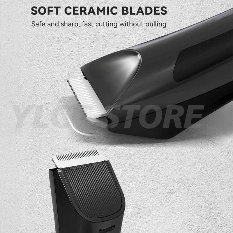 Clippers Trimmers Professional Hair Cutting Machine Beard Trimmer Electric Shaver for Men Intimate Areas Hair Shaving Machine Safety Razor Clipper 231