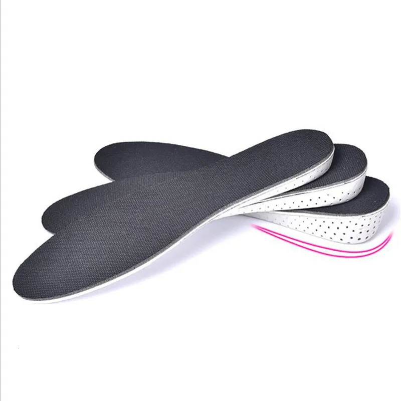 Shoe Parts Accessories 1 Pair Hard Breathable Memory Foam Height Increase Insole Heel Lifting Inserts Shoe Lifts Shoe Pads Elevator Insoles for Unisex