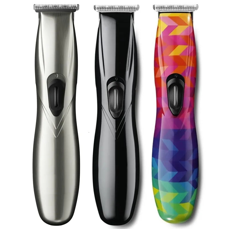 Electric Shavers Rechargeable hair trimmer professional electric beard hair clipper for men hair cutting machine barber cordless zero blade 231025