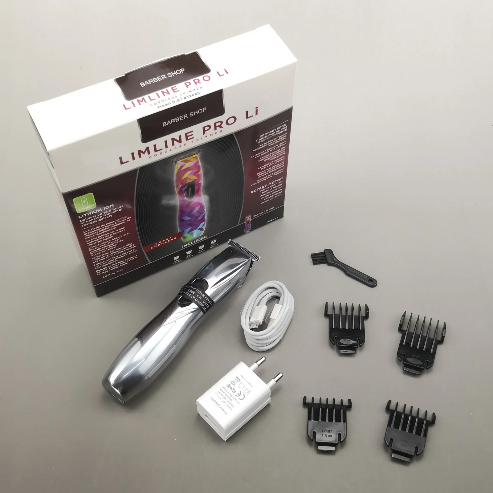 Electric Shavers Rechargeable hair trimmer professional electric beard hair clipper for men hair cutting machine barber cordless zero blade 231025