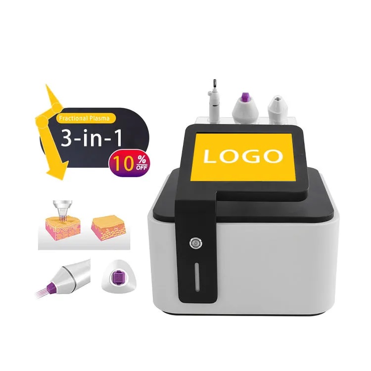 Beauty Salon Use Anti-Wrinkle Skin Tightening 3 In 1 Fractional Cold Plasma Machine