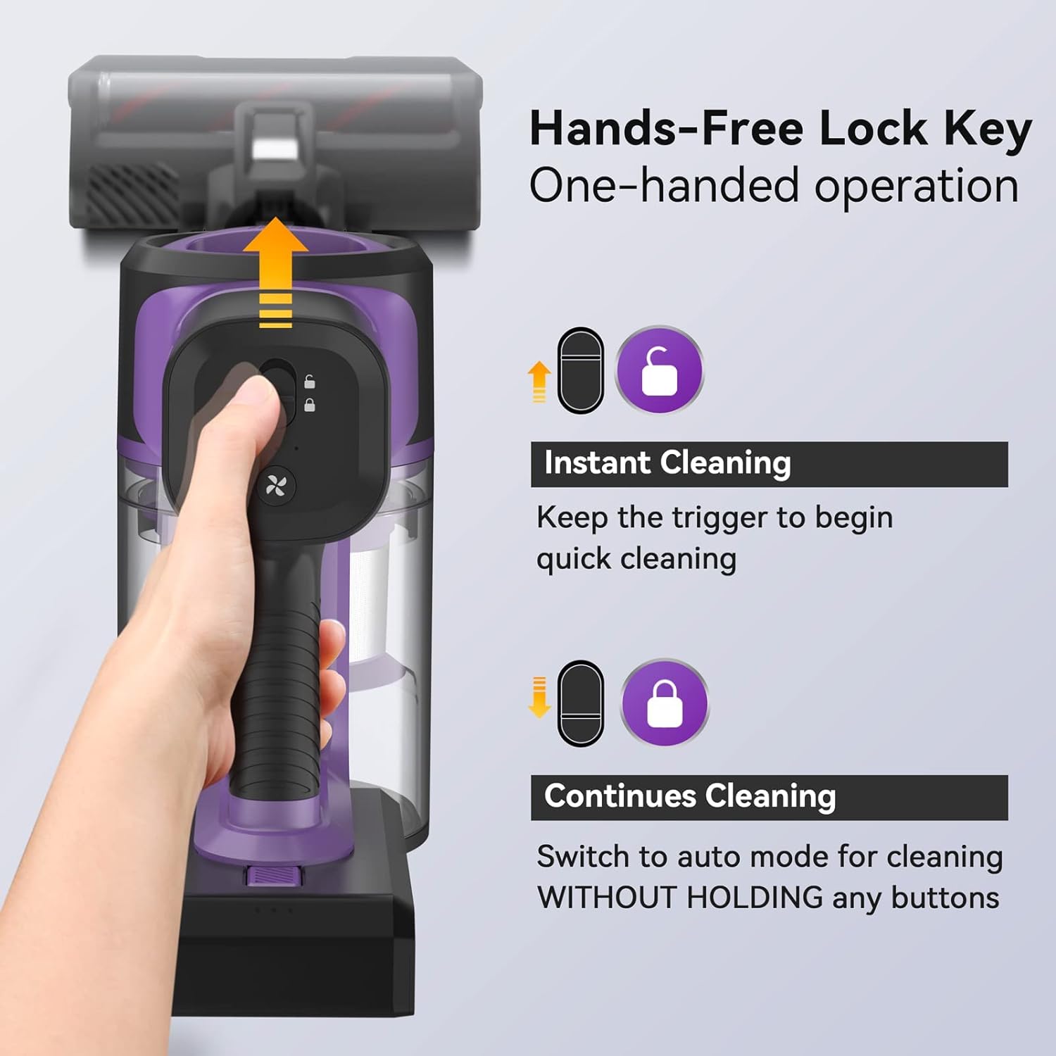 INSE Cordless Vacuum Cleaner, 9-in-1 Stick Vacuum with 26Kpa 350W Suction, Max 50 Min Runtime Vacuum for Home, Bendable Household Vacuum for Hard Floo