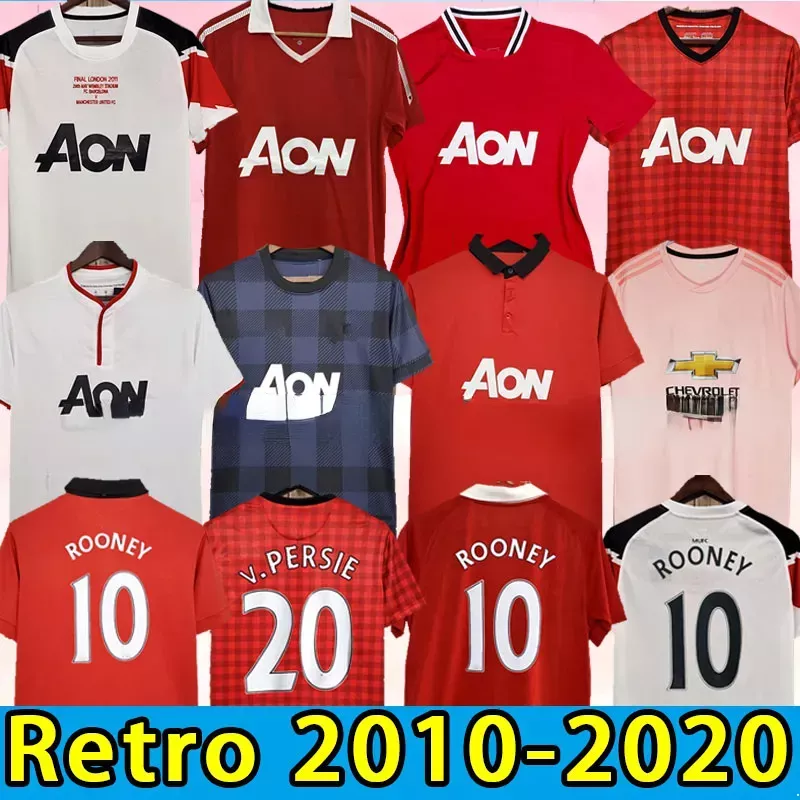 Retro Soccer Jerseys Ronaldo GIGGS SCHOLES 2010 2012 2013 2014 2015 2016 2018 2019 van Persie vintage 10 11 12 13 14 18 19 van Persie