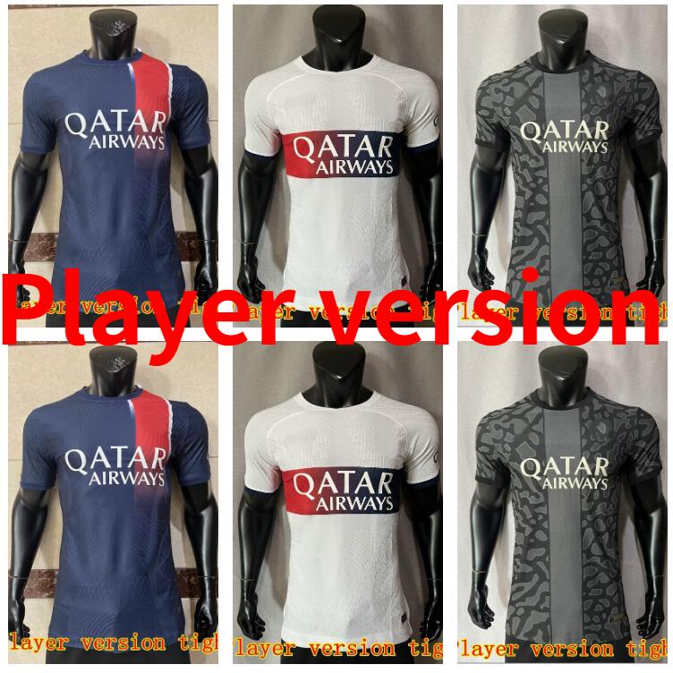 player version MBAPPE soccer jerseys VITINHA HAKIMI football shirt 2023 2024 O.DEMBELE KOLO MUANI UGARTE G.RAMOS SKRINIAR ASENSIO LEE KANG IN VERRATTI Maillots tight