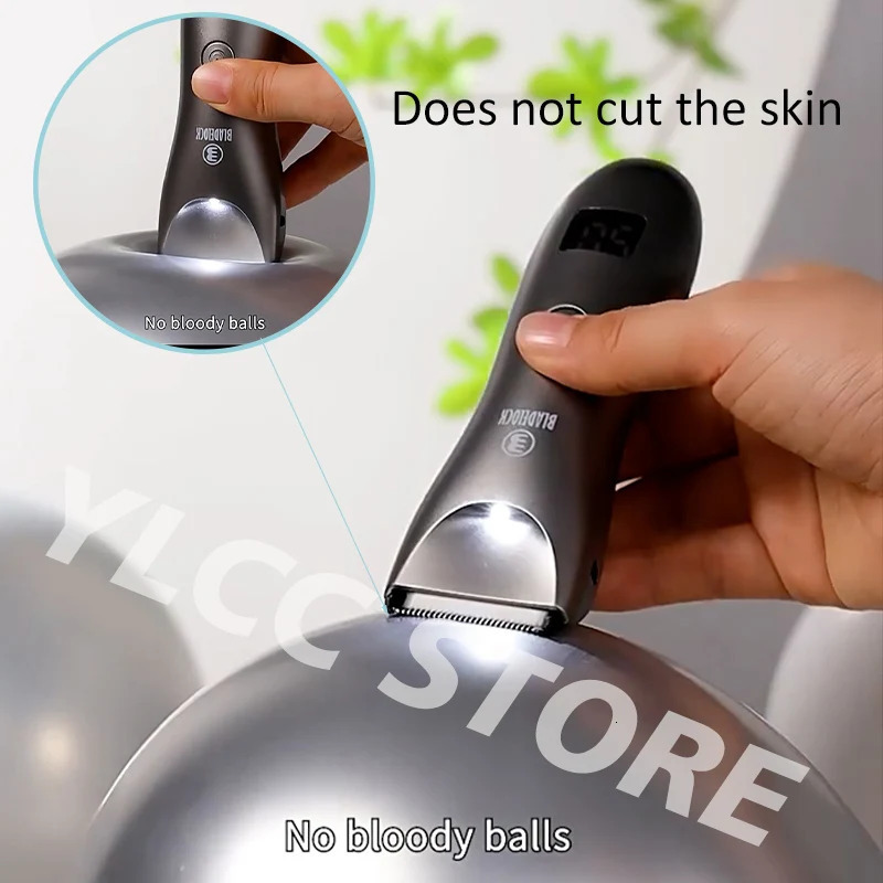 Clippers Trimmers Intimate Pubic Hair Removal for Men Electric Groin Trimmer Male Shaver for Sensitive Areas Waterproof Safety Razor Nose Hair 231025