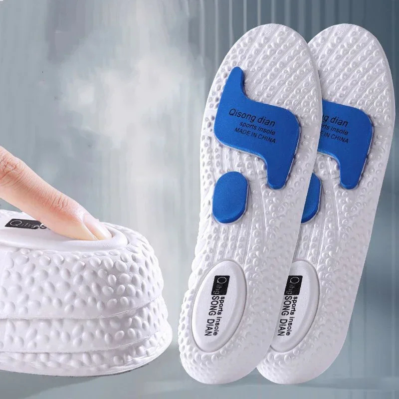 Shoe Parts Accessories Height Increase Insoles Silicone Memory Foam Shoe Pads Arch Support Orthopedic Cushion Sports Running Heel Lift Feet Inserts 23