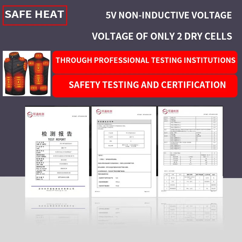 Men's Vests Men Autumn winter Smart heating Cotton Vest USB Infrared Electric Heating Vest Women Outdoor Flexible Thermal Winter Warm Jacket 2310