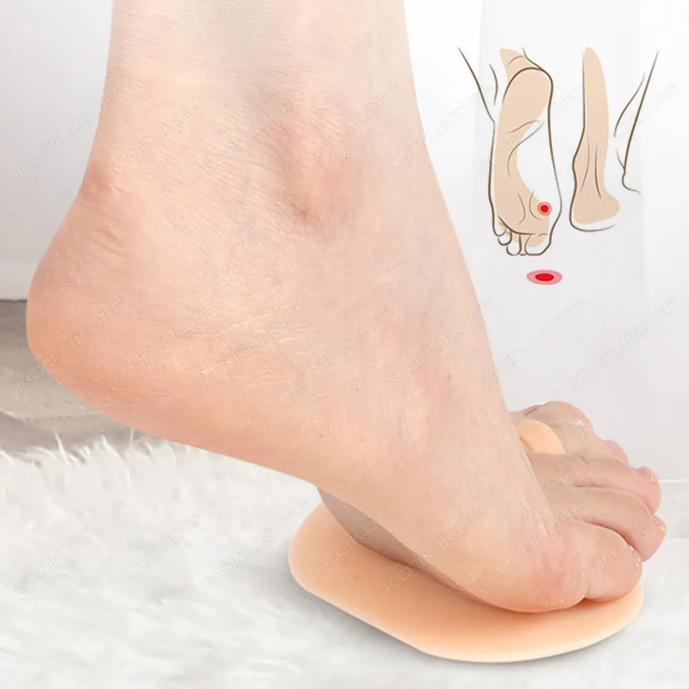 Shoe Parts Accessories Gel Forefoot Insoles Metatarsal Ball of Foot Pads Toe Silicone Cushion Half Yard Otics Support Pain Relief Absorbs Shock 231025