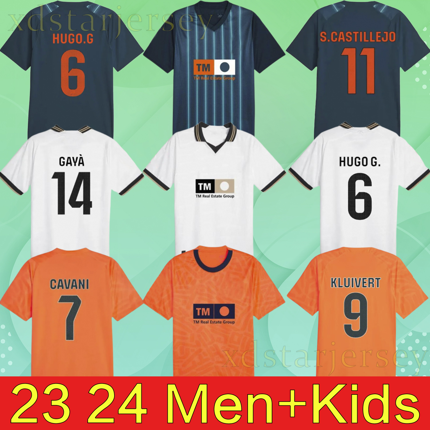 23 24 Gaya ValenCia Soccer Jerseys CAVANI GUEDES GAMEIRO Camisetas De Futbol RODRIGO M.Gomez Men Kids Kits Home Away 2023 2024 Football Shirt Rivero C.SOLER