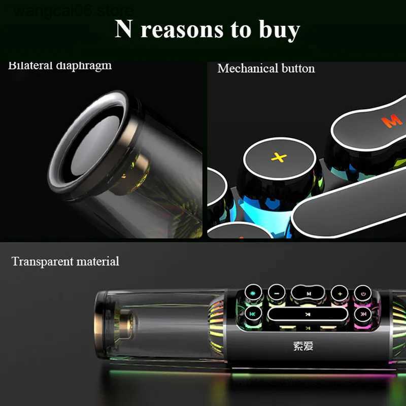 Cell Phone Speakers SOAIY SH19s Gaming Bluetooth Speaker RGB Computer Soundbar 3D Surround Wireless Column Subwoofer Music Center Audio Laptop PC TV T