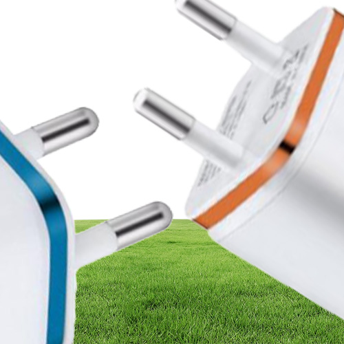 21A Fast Charging Dual USB Charger Universal Travel EUUS Plug Adapter Portable Wall Mobile Phone Charger DHL2095084