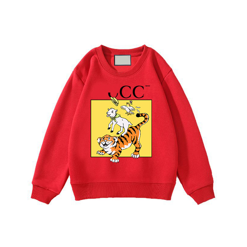 Kid Cotton Hoodie Kids Designer Boys Sweatshirt G Girl Sweatshirts Tiger Printed Clothes Children Clothing Boy Hoodies Outwear CYD231