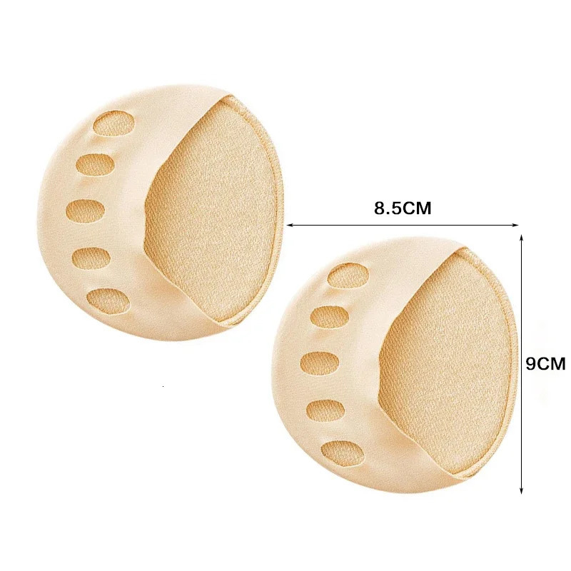 Shoe Parts Accessories Five Toes Forefoot Pads for Women High Heels Half Insoles Calluses Corns Foot Pain Care Absorbs Shock Socks Toe Pad Inserts 231