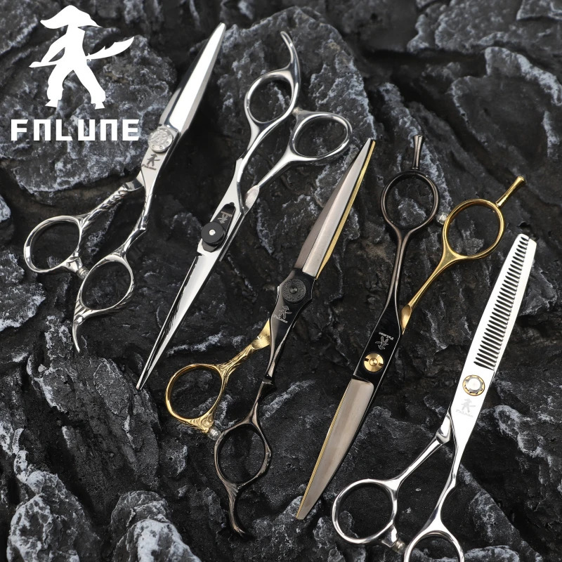 Scissors Shears Fnlune 6.0 Professional Hairdressing Scissors Salon Barber Accessories Haircut Machine Thinning Shear Hairdresser'S Scissors 2310
