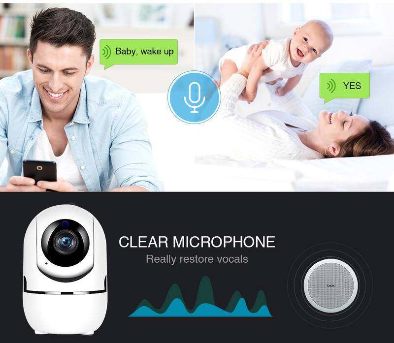 YCC365 Smart Video Surveillance Camera 1080P Cloud IP Camera Auto Tracking Network Wireless WiFi Camera CCTV