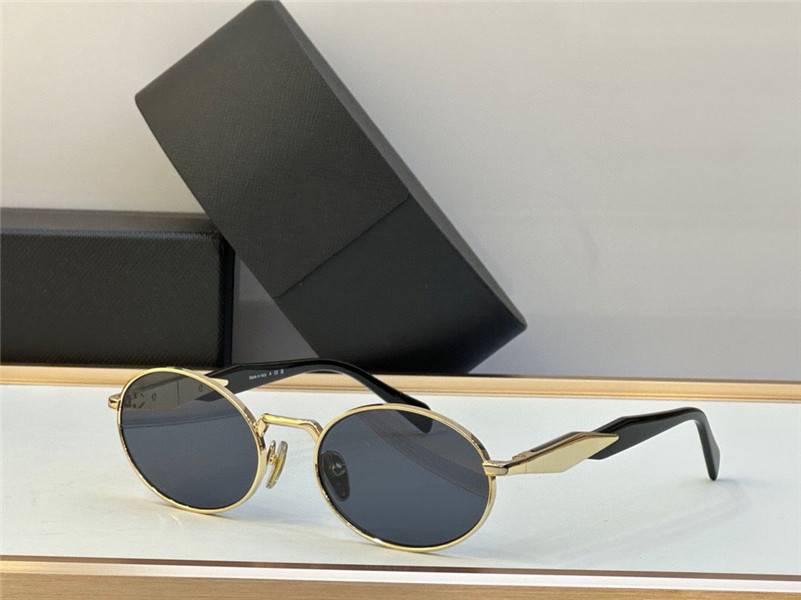 New fashion design small oval sunglasses 65Z metal frame retro shape simple and popular style versatile UV400 protection glasses