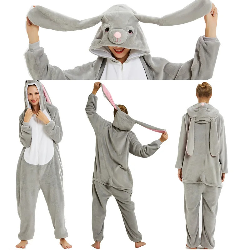 Pajamas Adults Animal Unicorn Pajamas Kigurumi Wolf Cartoon Onesie Kids Sleepwear Homewear Nightie Wolf Panda Anime Blanket Overalls 231026