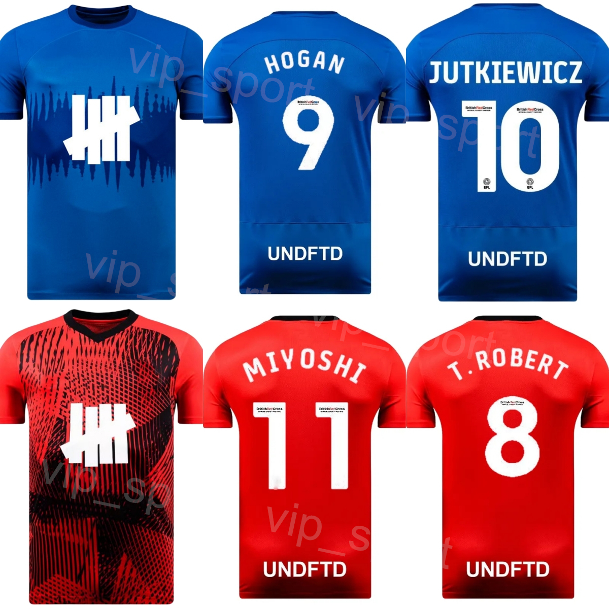 FC Birmingham City Soccer Jersey 2023-24 Club 28 STANSFIELD 17 DEMBELE 11 MIYOSHI 10 JUTKIEWICZ 5 SANDERSON 9 HOGAN 7 BACUNA 19 JAMES GARDNER LONG Football Shirt Kits