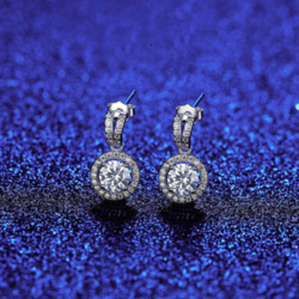 Engagement Eternity Moissanite 925 Sterling Silver Customize for