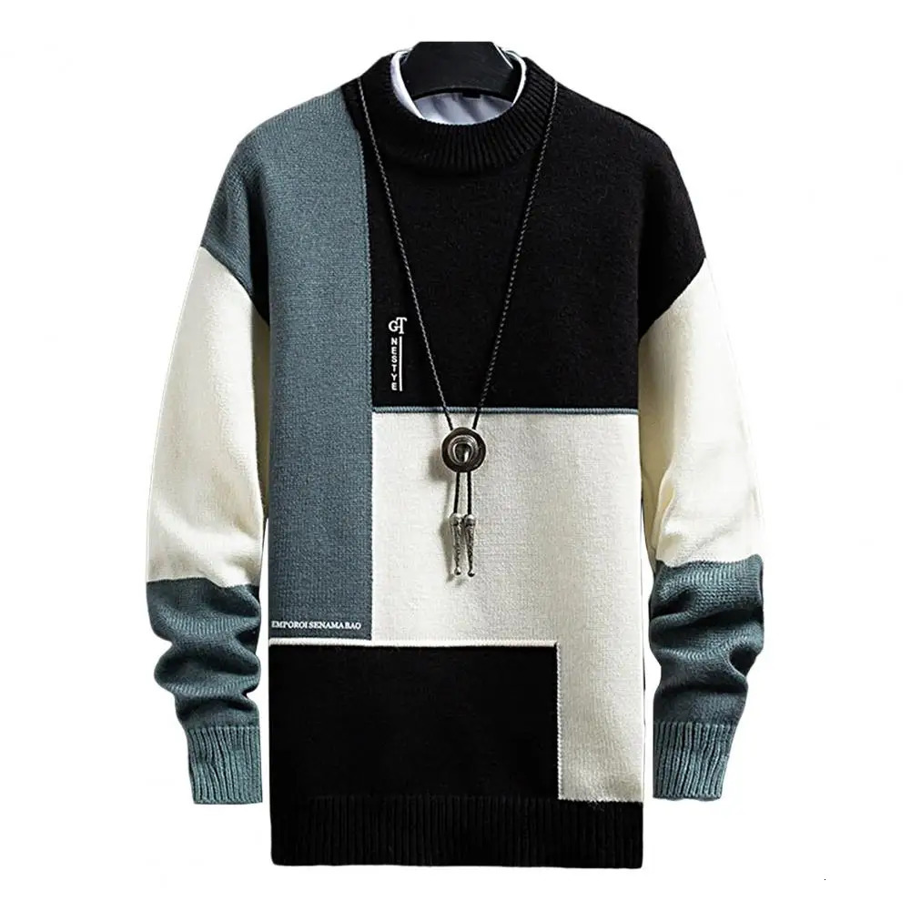 Men's Sweaters Trendy Spring Sweater Loose Thermal Thick Streetwear Men Winter Sweater 231026