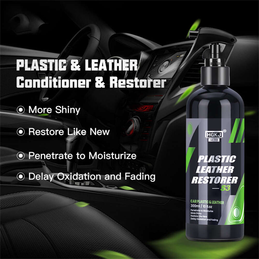 Detailer Plastic Restorer Quick Coat For Car Interior Refurbish Leather Renovator Conditioner