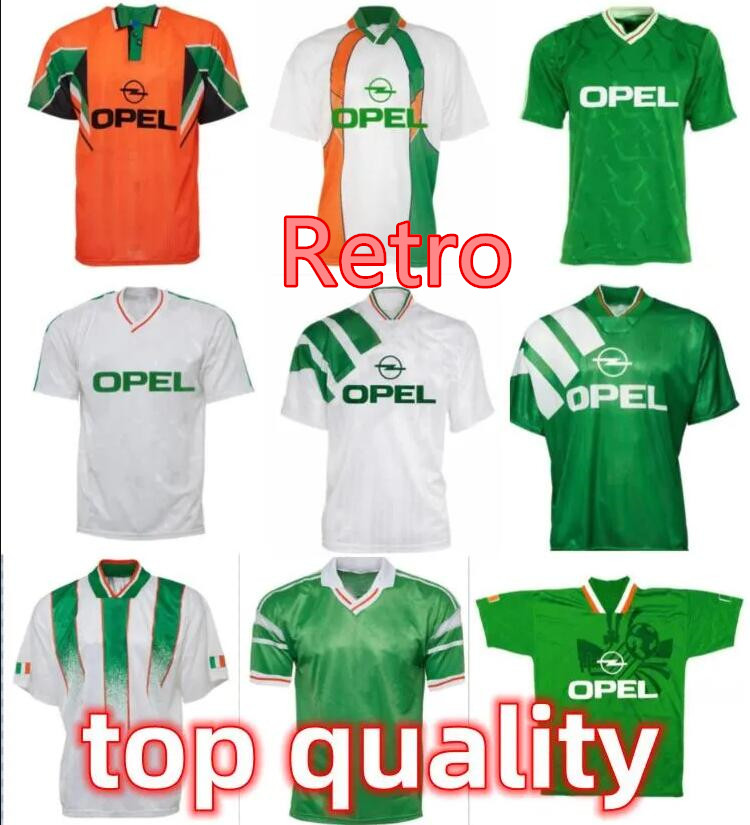 2002 1994 Ireland retro soccer jersey 1990 1992 1996 1997 home classic vintage Irish McGRATH Duff Keane STAUNTON HOUGHTON McATEER football shirt 88
