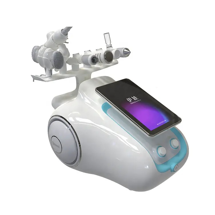 Multifunctional Facial Beauty Apparatus Ozone Ion Skin Bacterial Dirt Removal Deep Cleaning Microcirculation Promoting Allergic Skin Calming 6 Handles