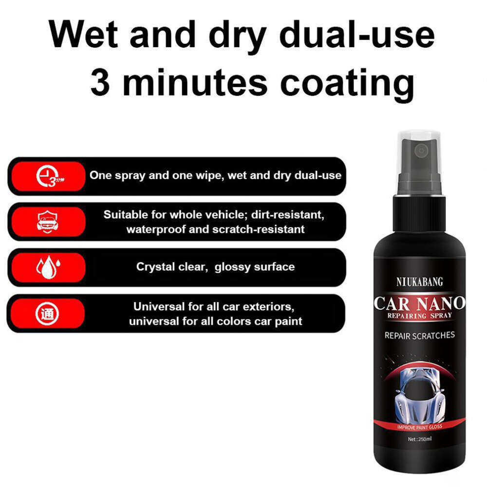 Spray Ceramic Car Coating Sealant Repellent Nano Glass Polishing Plated Crystal Liquid Hydrophobic Coating Paint Care Coating