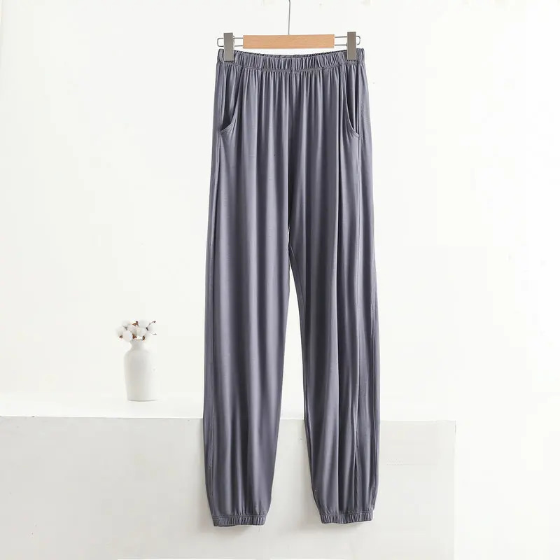 Women's Sleepwear Big Size Sleepwear Women's Cotton Pajama Pants For Women Modal Thin Loose Home Wear Bottoms Spring Summer Pijama Pants 231