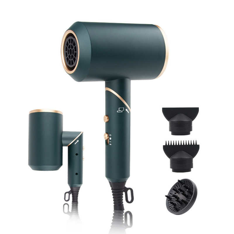 Wholesale of high-power household hammer hair dryers, travel hair dryers, hotel hair salons, three nozzles, hair dryers, small appliances