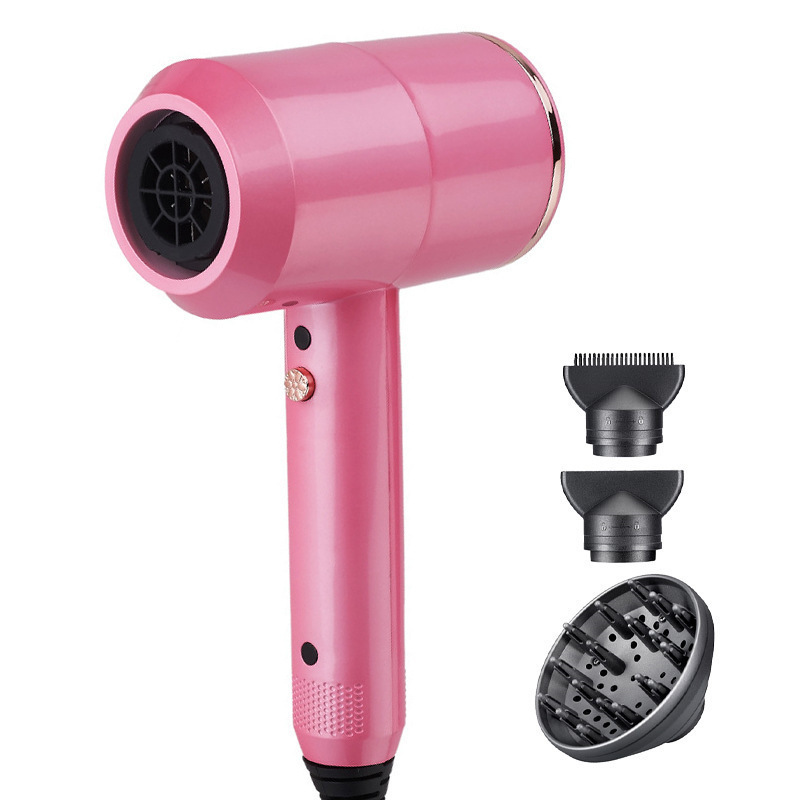 Wholesale of high-power household hammer hair dryers, travel hair dryers, hotel hair salons, three nozzles, hair dryers, small appliances