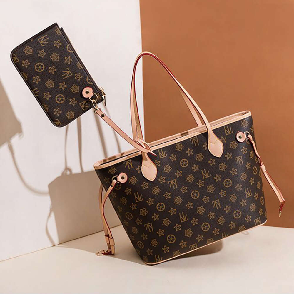 Classic Designer Handbags Designer Bag 2pcs Set Women Bags Large Capacity Shopping Bag Luxury TOTE Handbag Shoulder Bag 3 Sizes Fashion Handbags Purse