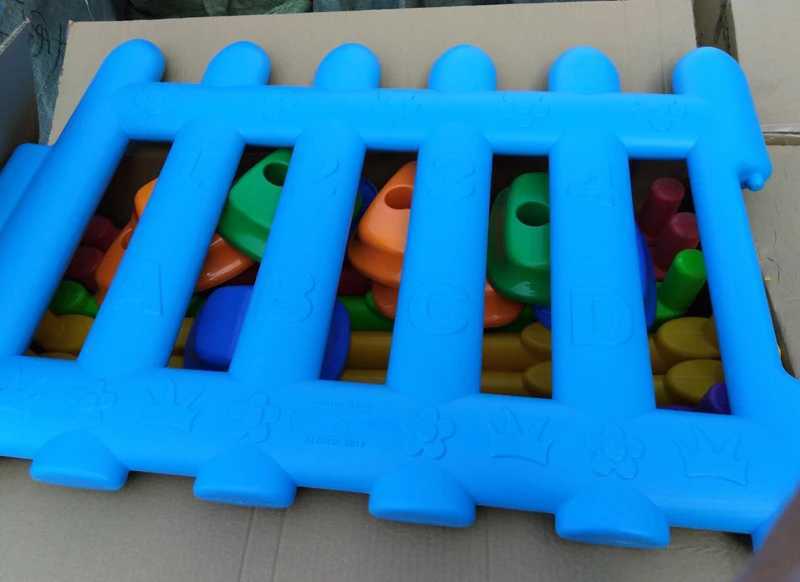 Baby Rail YLWCNN Toddler Plastic Panels Kids Ball Pool Fence Accessories Baby White Plastic Playpens Gate Soft Playground FenceL231028