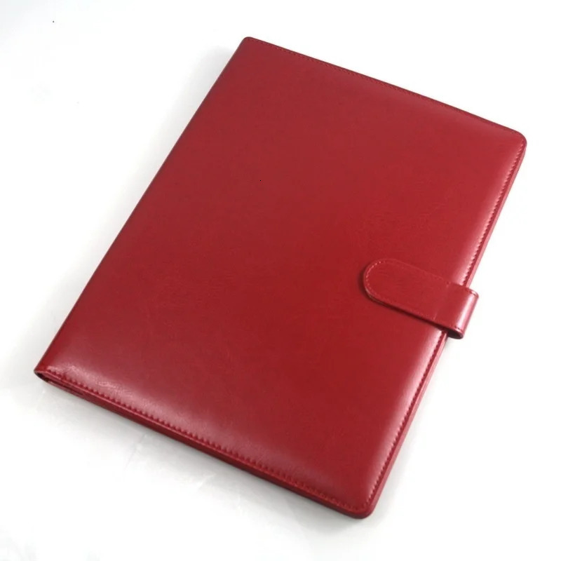 Filing Supplies Multifunctional A4 Conference Folder Business Stationery Folder Leather Contract File Folders Bill Organizer Document Holder 231026