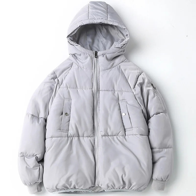 Men's Down Parkas Winter Men Mens Hooded Thick Padded Jackets Coat Male Casual Zipper Outerwear S3XL 231026